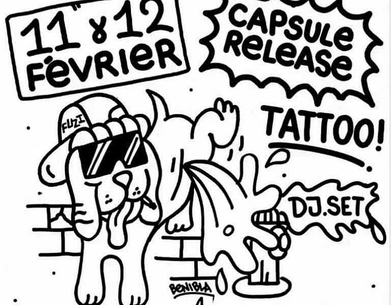 Suivez les pochoirs : Le graffeur tatoueur légendaire FUZI sera à Paris les 11 et 12 février pour un événement inédit